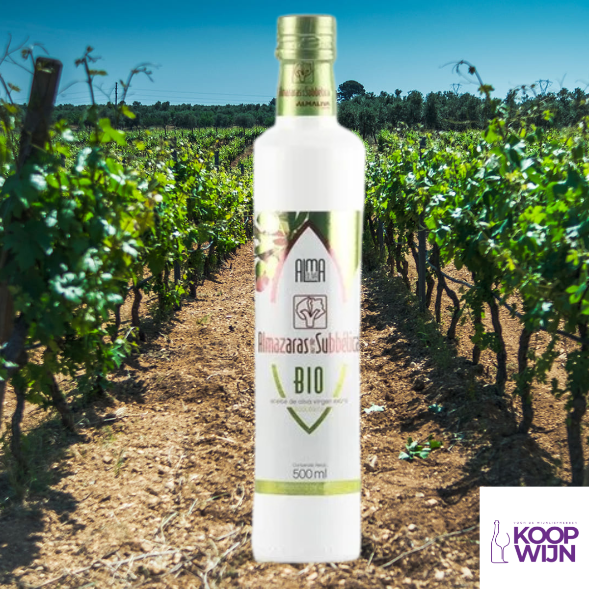 Almaoliva Extra Vierge Olijfolie Biologisch 50 CL